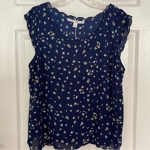 Lauren Conrad Sleeveless Shirt Size XL